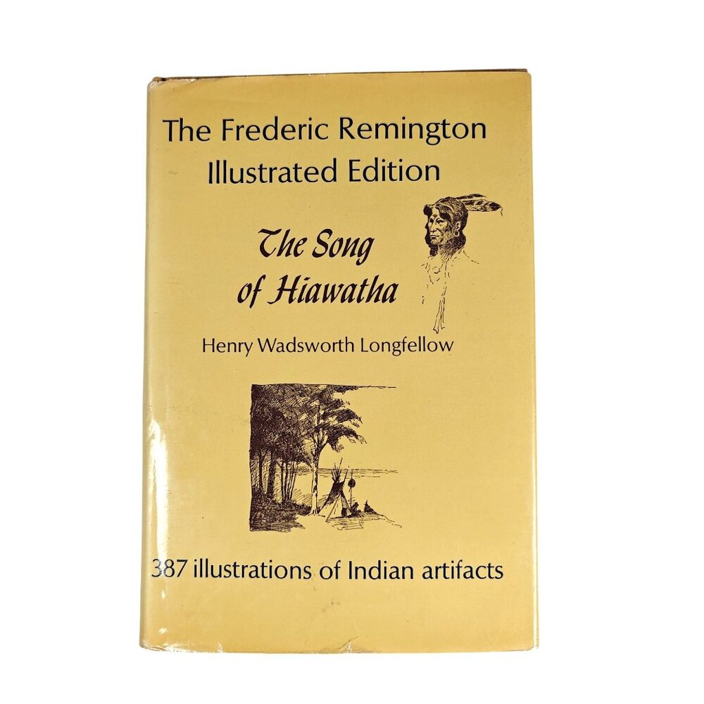 Vintage The Song Of Hiawatha Henry Wadsworth Longfellow Illustrated Edition 1968